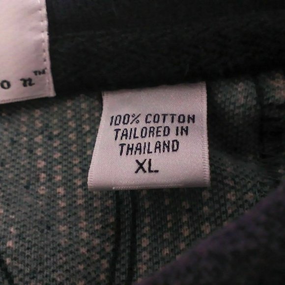 Thomas Wilson Men's Shirt Collar Polo Pullover S/S Cotton 3" Slits Size XL B&T - Picture 14 of 16